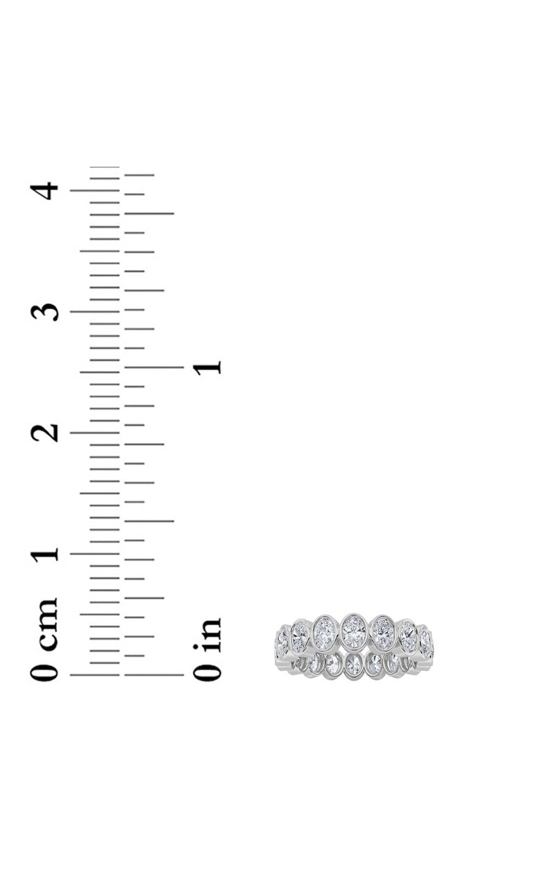 14K White Gold Ring KJ40074T.OV-2.75-S7-21F