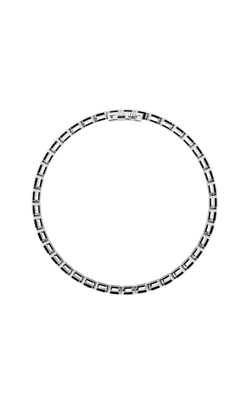 14K White Gold Bracelet KJ01856B.EM-12-21F